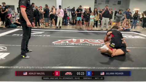 Juliana Weaver vs Ashley Maziol 2024 ADCC Miami Open