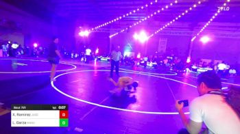 62 lbs Round Of 16 - Xander Ramirez, Juggernaut WC vs Liam Garza, Manu WC