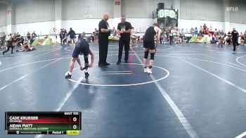 145 lbs Cons. Round 3 - Aidan Piatt, Guerrilla Wrestling Academy vs Cade Krueger, Escanaba