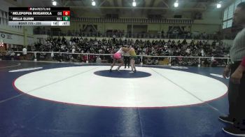 235 lbs 3rd Place Match - MelePopua Moeakiola, Clayton Valley School vs Bella Glenn, Willits