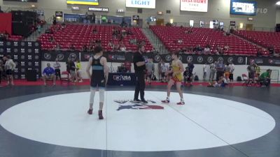 52 kg Cons 8 #1 - Kayden McDonald, Olympia Wrestling Club vs Vaughn Geisendorf, Aniciete Training Club