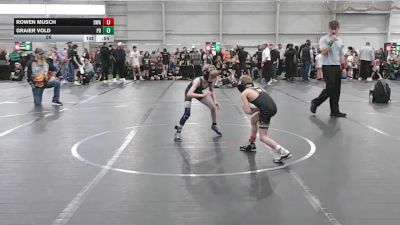 56 lbs Semis & 1st Wrestleback (8 Team) - Graier Vold, Potentially Dangerous vs Rowen Musch, Donahue WA