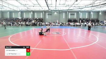 113 lbs Round Of 16 - Braylon Gonzalez, Xavier vs Jack Batista-Fletcher, East Haven