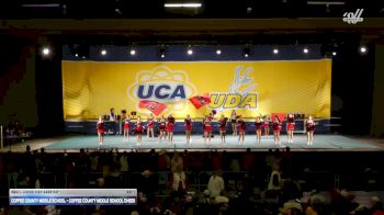 Coffee County Middle School - Coffee County Middle School Cheer [2025 Small Junior High Game Day Day 1] 2025 UCA & UDA Smoky Mountain Championship