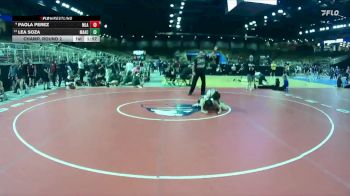 100 lbs Champ. Round 2 - Lea Soza, Mater Academy vs Paola Perez, Mater Lakes Academy