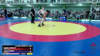 65kg Cons. Round 5 - Casey Harkley, Guelph WC vs Nate Mossey, Coast WA