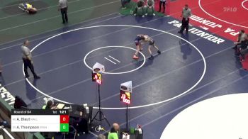 89 lbs Round Of 64 - Ayden Blaut, Wallenpaupack vs Aiden Thompson, Cranberry