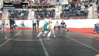 135_B lbs Round Of 16 - Xavier Craig, Armstrong vs Braiden Harris, Elco