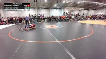 132 lbs Cons. Round 6 - Maddox Lechman, Windsor vs Matthew Clifton, Legacy