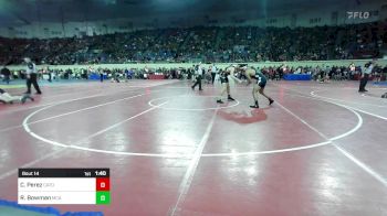 150 lbs Round Of 128 - Chrisopher Perez, Catoosa Wrestling vs Redus Bowman, McAlester