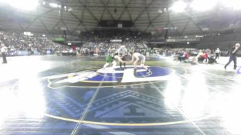 Boys 3A 175 lbs Champ. Round 3 - Grant Ferrin, University vs Bryson Keller, Mount Vernon