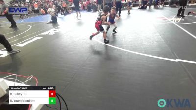 49 lbs Consi Of 16 #2 - Kenneth Silkey, Hilldale vs Brantley Youngblood, Raw Wrestling Club