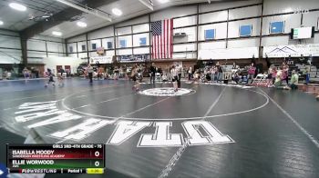 75 lbs Cons. Round 2 - Isabella Moody, Sanderson Wrestling Academy vs Ellie Worwood, JWC