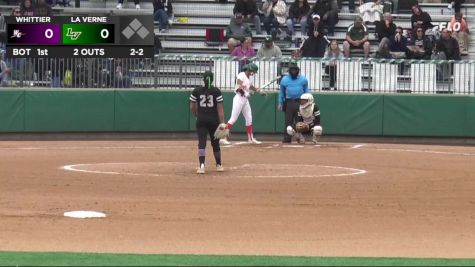 Replay: Whittier vs La Verne | May 3 @ 12 PM