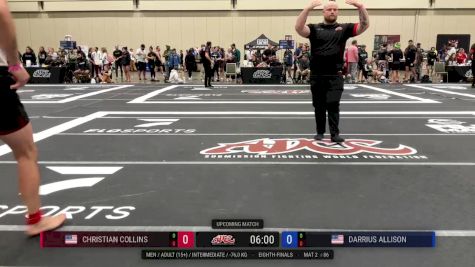 Christian Collins vs Darrius Allison 2025 ADCC Orlando Open/Youth Trials