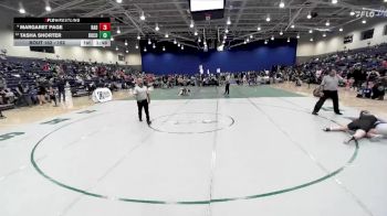 152 lbs Quarterfinal - Tasha Shorter, Rockbridge County vs Margaret Page, Radford