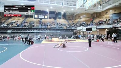 133 lbs Quarterfinal - Nico Farinola, Colorado School Of Mines vs Jett Schwartz, Fort Hays State