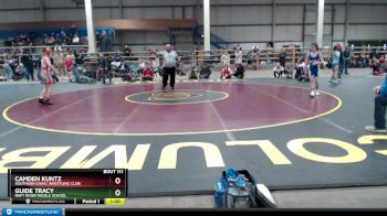 100 lbs Cons. Round 6 - Guide Tracy, Raft River Middle School vs Camden Kuntz, Southern Idaho Wrestling Club