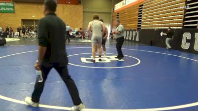 285 lbs Quarterfinal - Joseph Chavez, Rio Hondo College vs Seth Seibert, Bakersfield College