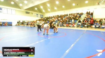 190 lbs Semifinal - Ruben Medina-Cardoza, OC RTC/Fountain Valley HS vs Nicholas Infante, Eastvale Elite