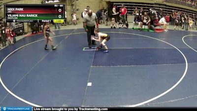 66 lbs Quarterfinal - Viliami Nau Rarick, WESTLAKE vs Nixx Park, JWC