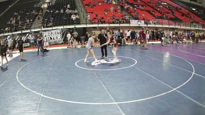 135 lbs Champ. Rd Of 16 - Ireland Corbin vs Brynlee Lutz, Alaska