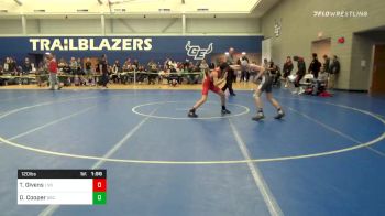 120 lbs Prelims - Tristin Givens, Lansing vs Drew Cooper, Skutt Catholic