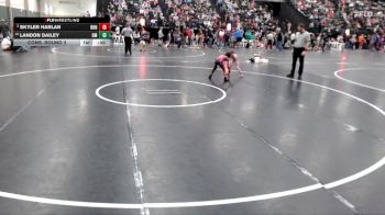 49 lbs Cons. Round 3 - Skyler Harlan, Ready RP Nationals vs Landon Dailey, Hinton Mathawks