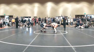 126 lbs Cons. Sub-semis - Luke Johnston vs Charlie Mutschler, Cavalier Wrestling Club