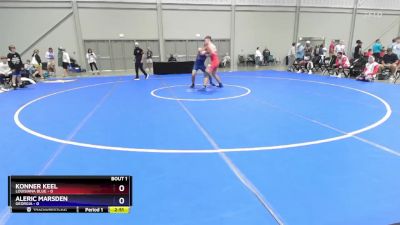 175 lbs Round 1 (8 Team) - Konner Keel, Louisiana Blue vs Aleric Marsden, Georgia