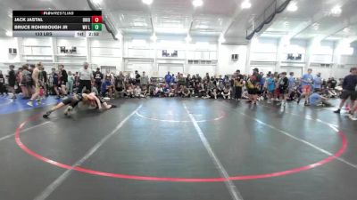 133 lbs Round Robin 3 - Jack Jastal, Ohio Gold-MS vs Bruce Rohrbough Jr, WV Lunatics-MS