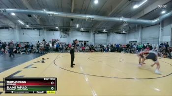 144 lbs Cons. Round 3 - Blaine Fasulo, Fountain - Fort Carson vs Thomas Dunn, Roosevelt