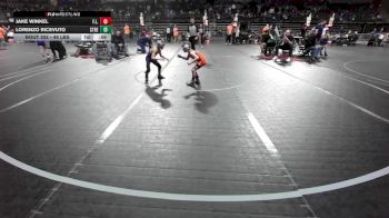 49 lbs Round Of 32 - Jake Winkel, F.l.o.w. vs Lorenzo Ricevuto, Streaks Wrestling Club