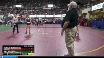 Cons. Round 3 - Guy Williams, Columbus/Absarokee/Park City vs Nathan Gunderson, Choteau