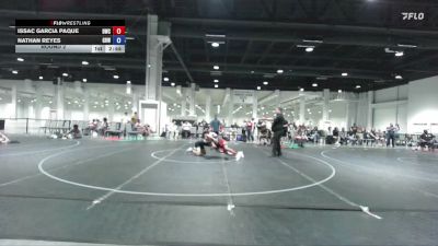 132 lbs Round 2 - Nathan Reyes, Gold Rush Wrestling vs Issac Garcia Paque, Dub Wrestling Club