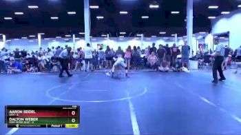 106 lbs Semis (4 Team) - Aaron Seidel, Sith vs Dalton Weber, Iron Horse Blue