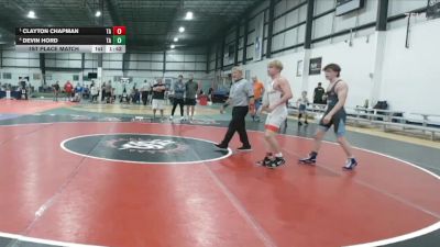 125 lbs 1st Place Match - Devin Hord, Darkhorse Wrestling vs Clayton Chapman, Boone RTC