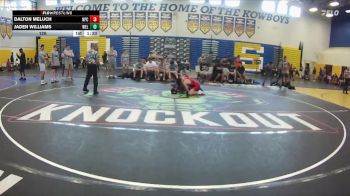 120 lbs Quarters & Wb (16 Team) - Dalton Meluch, Naperville Central vs Jaden Williams, Wellington