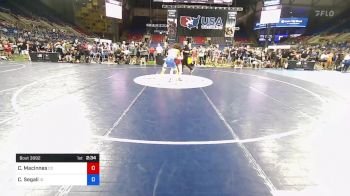 113 lbs Cons 32 #1 - Colin MacInnes, Colorado vs Christian Segali, Idaho