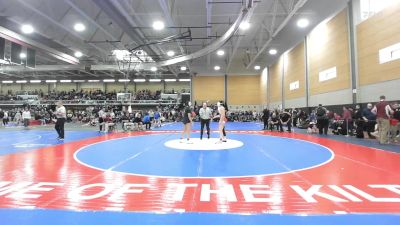 145 lbs Quarterfinal - Gabriella Kiely, Stratford vs Sofia George, Ponaganset