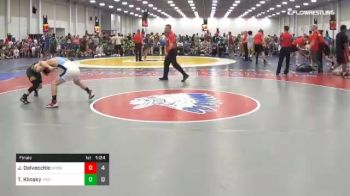 113 lbs Final - Jacob Delvecchio, Shore Thing Waves vs Tyler Klinsky, Triumph Gold