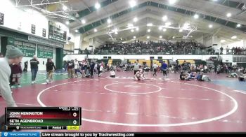 140 lbs Cons. Semi - Seth Agenbroad, Vallivue vs John Henington, Heritage