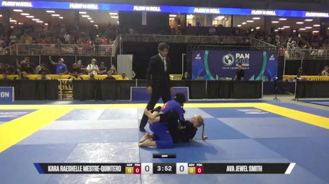 Katherine Grace Jacobson vs Kara Raeshelle Mestre-Quintero 2025 Pan Kids Jiu-Jitsu IBJJF Championship