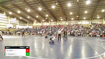 95 lbs Champ. Round 2 - Gage Lefler, Carbon Wrestling Club vs Parker Yorgason, Fremont Wrestling Club