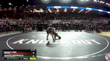 3A 157 lbs Champ. Round 1 - Bradley Mier, Mandarin vs Demetri Zertopoulis, Palmetto Ridge H.S.