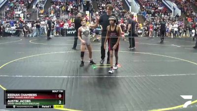 85 lbs 1st Place Match - Emma Mantei, Dundee WC vs Mason Stchur, Brighton WC