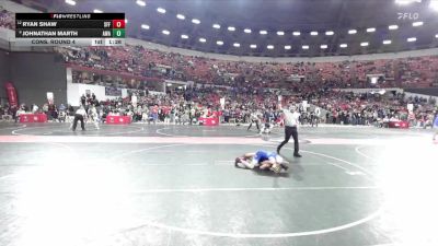 110 lbs Cons. Round 4 - Johnathan Marth, Askren Wrestling Academy vs Ryan Shaw, Sheboygan Falls Falcons