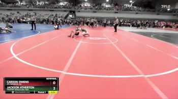 125 lbs Semifinal - Carson Owens, STL Warrior-AA  vs Jackson Atherton, Phenom Wrestling-AAA