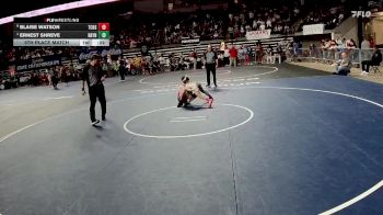 D 2 113 lbs 5th Place Match - Blaise Watson, Teurlings Catholic vs Ernest Shreve, Rayne