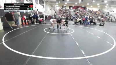 138 lbs Cons. Round 5 - Wyatt Chandler, Santa Margarita vs Jayden Palomino, Santa Ana